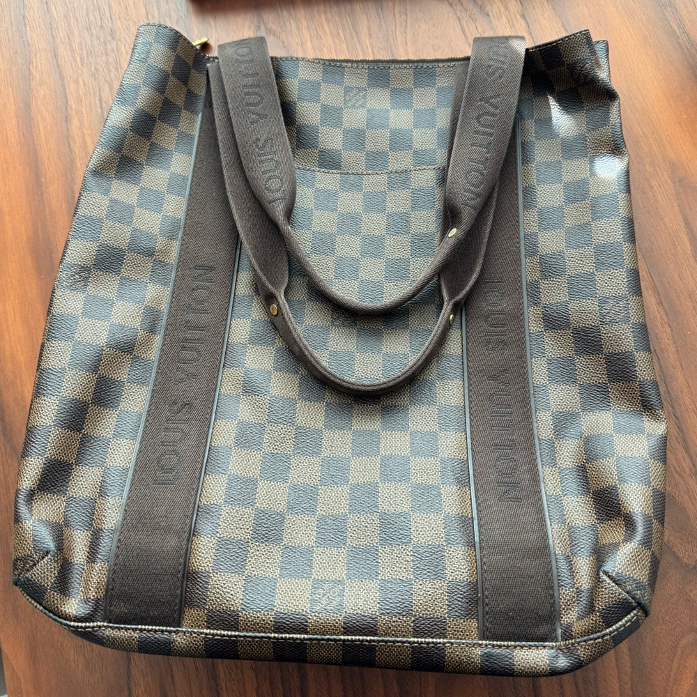 VINTAGE Louis Vuitton Classic Damier Large Tote Bag